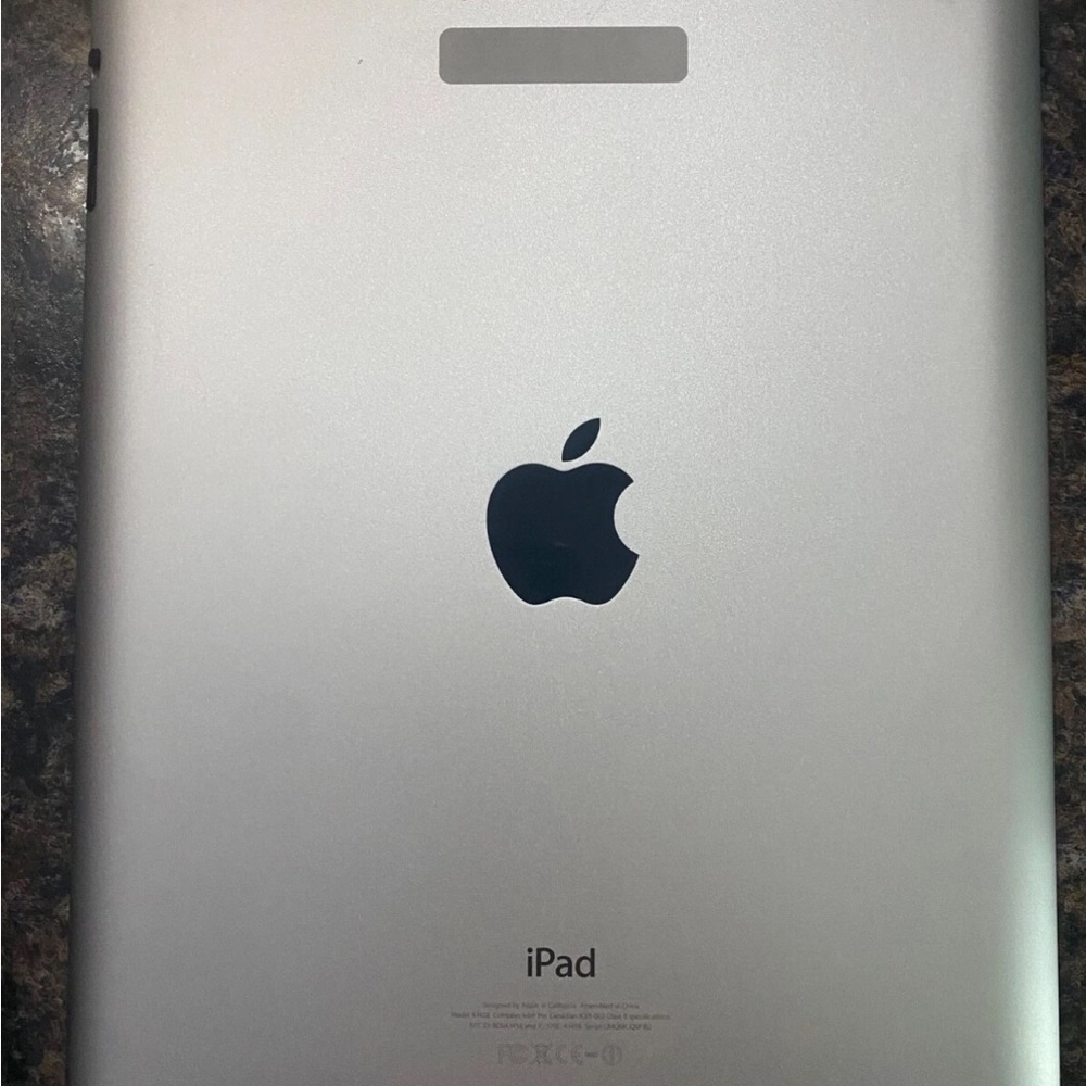 Apple Tablet with Black and Silver Design - Picture 3 of 3